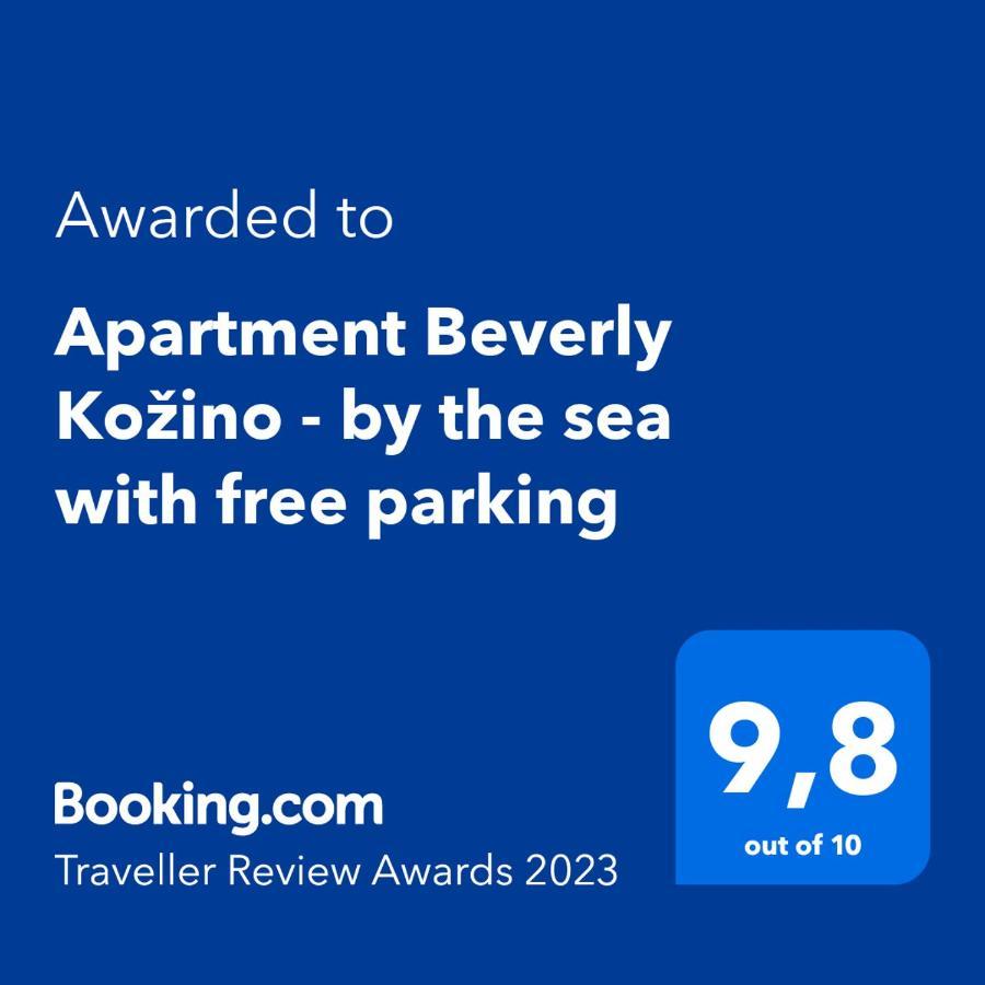 Apartment Beverly Kozino - By The Sea With Free Parking 外观 照片